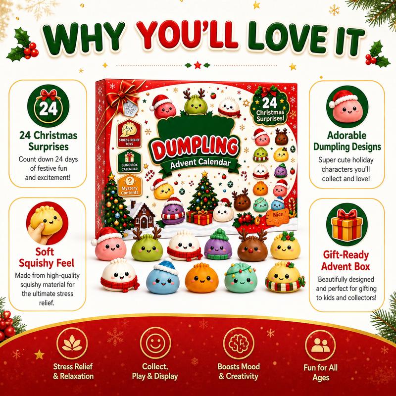 Dumpling Squishy Calendar