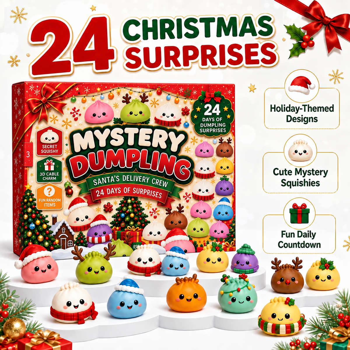 2026 Dumpling Squishy  Calendar