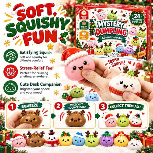 Villaze™ - 2026 Dumpling Squishy  Calendar
